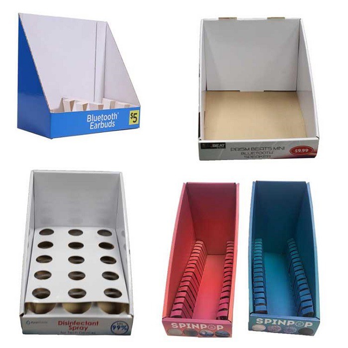 Cardboard Counter Display Racks