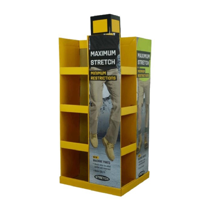 t shirt retail display