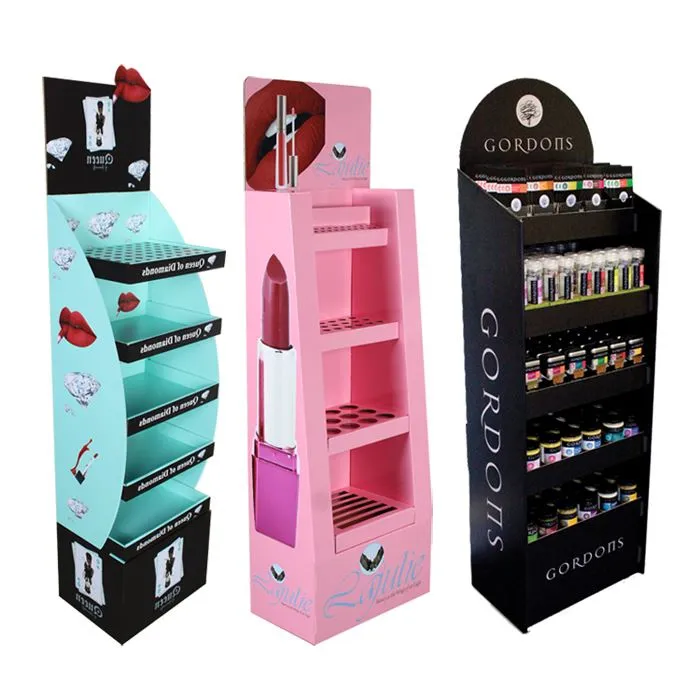 Unique Design Cardboard Makeup Display